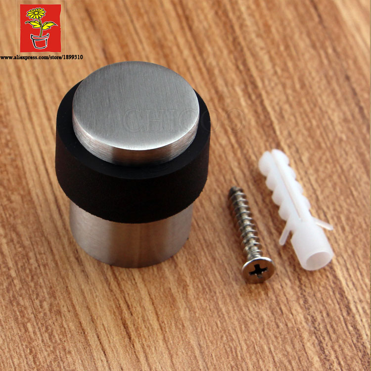 Stainless Steel Solid Cylinder Door Stop