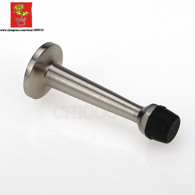 Wall Mounted Rubber Door Stopper Door Fittings Door Stops